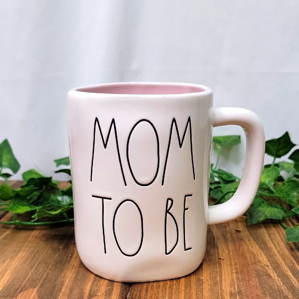 Rae Dunn. By Magenta. Mom To Be Mug. Pink. Like New